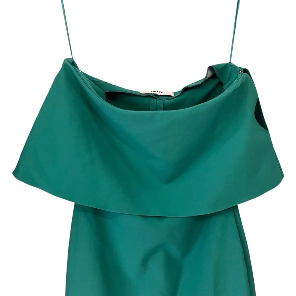 Revolve X Likely Driggs Strapless/One Shoulder Mini Dress, Sz 0 - Picture 5 of 16